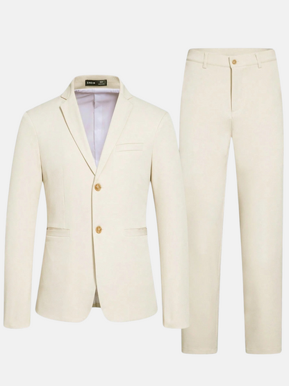 Mistrève | Costume Homme Élégant 2 Pièces – Design Raffiné & Confort Quotidien