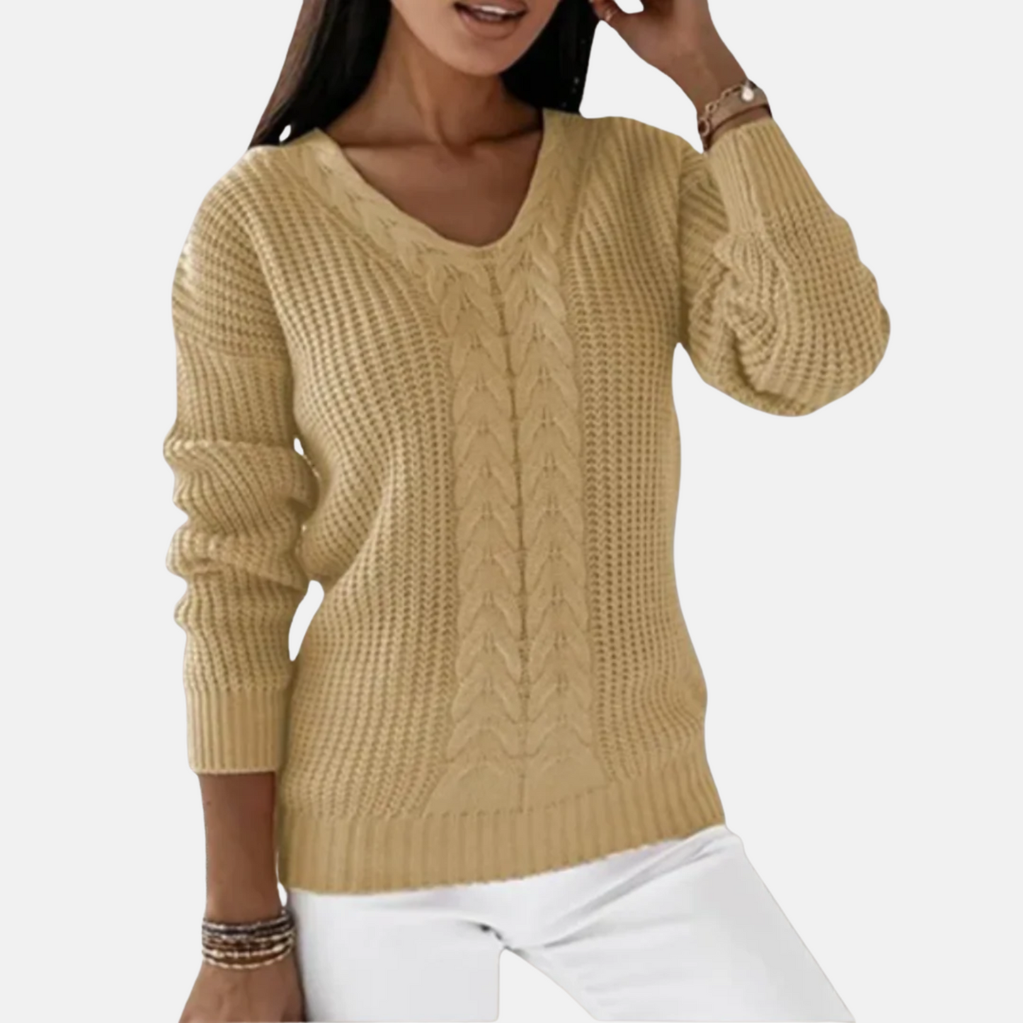 Mistrève | Pull Tricoté  Femme – Chaleur Douce & Élégance Durable