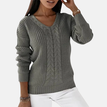 Mistrève | Pull Tricoté  Femme – Chaleur Douce & Élégance Durable