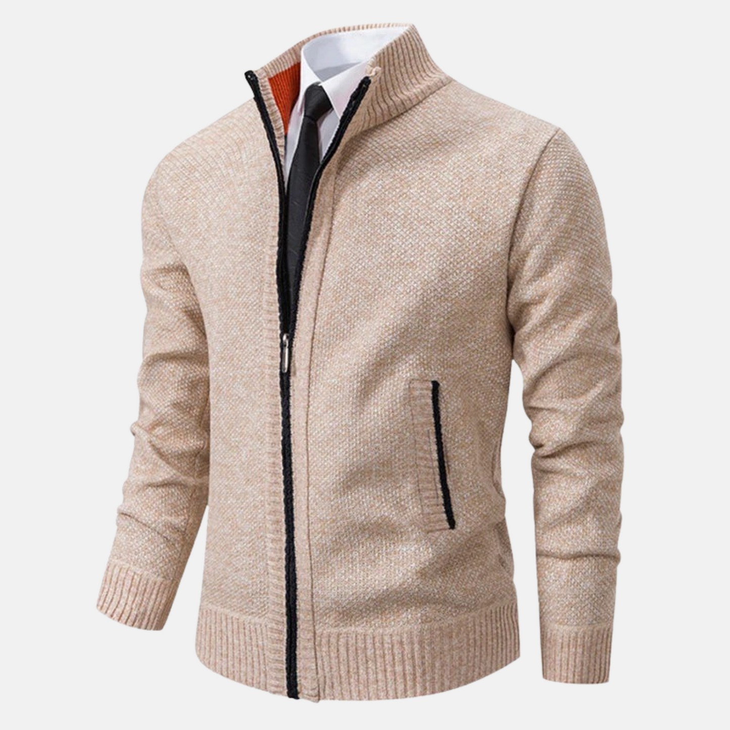 Mistrève | Gilet Zippé Homme Moderne – Élégance Polyvalente