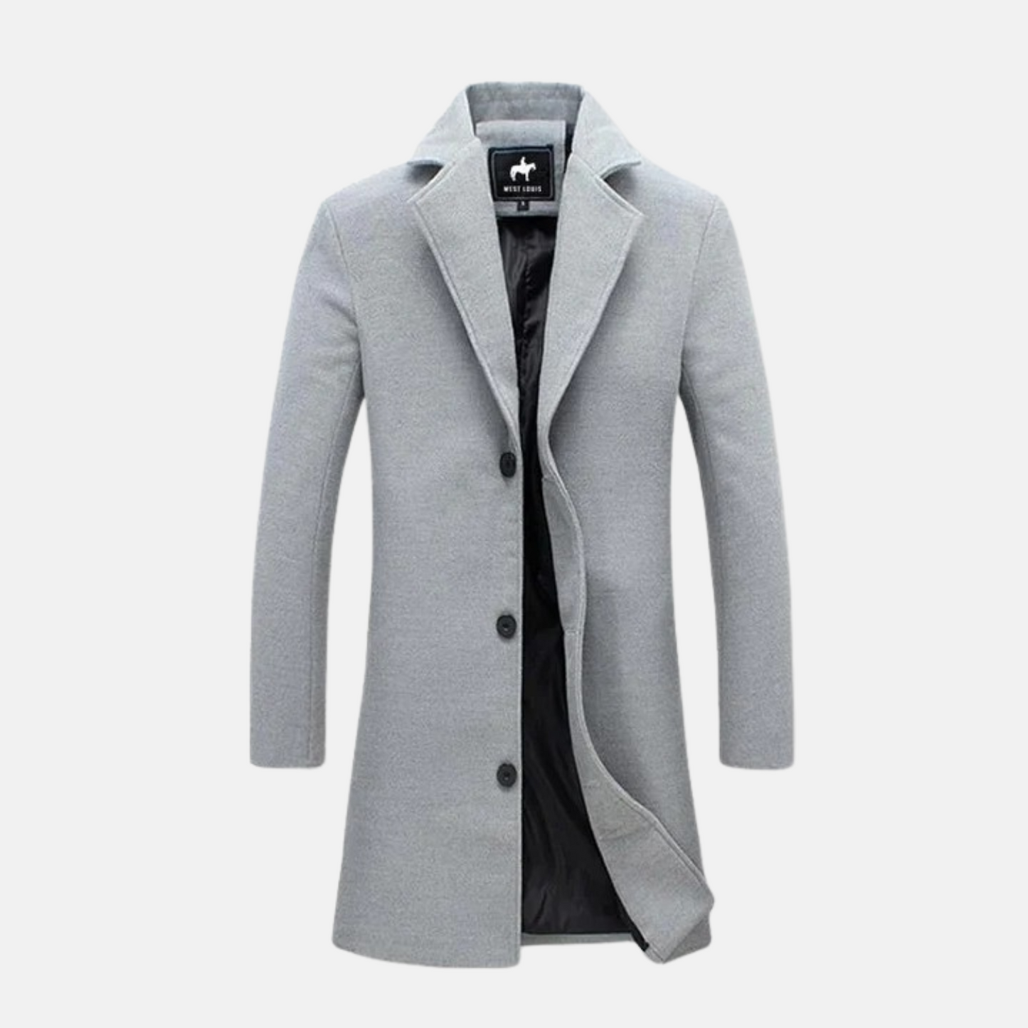 Mistrève | Manteau Long Business Homme – Élégance Coupe-Vent et Chaleur Saisonnière