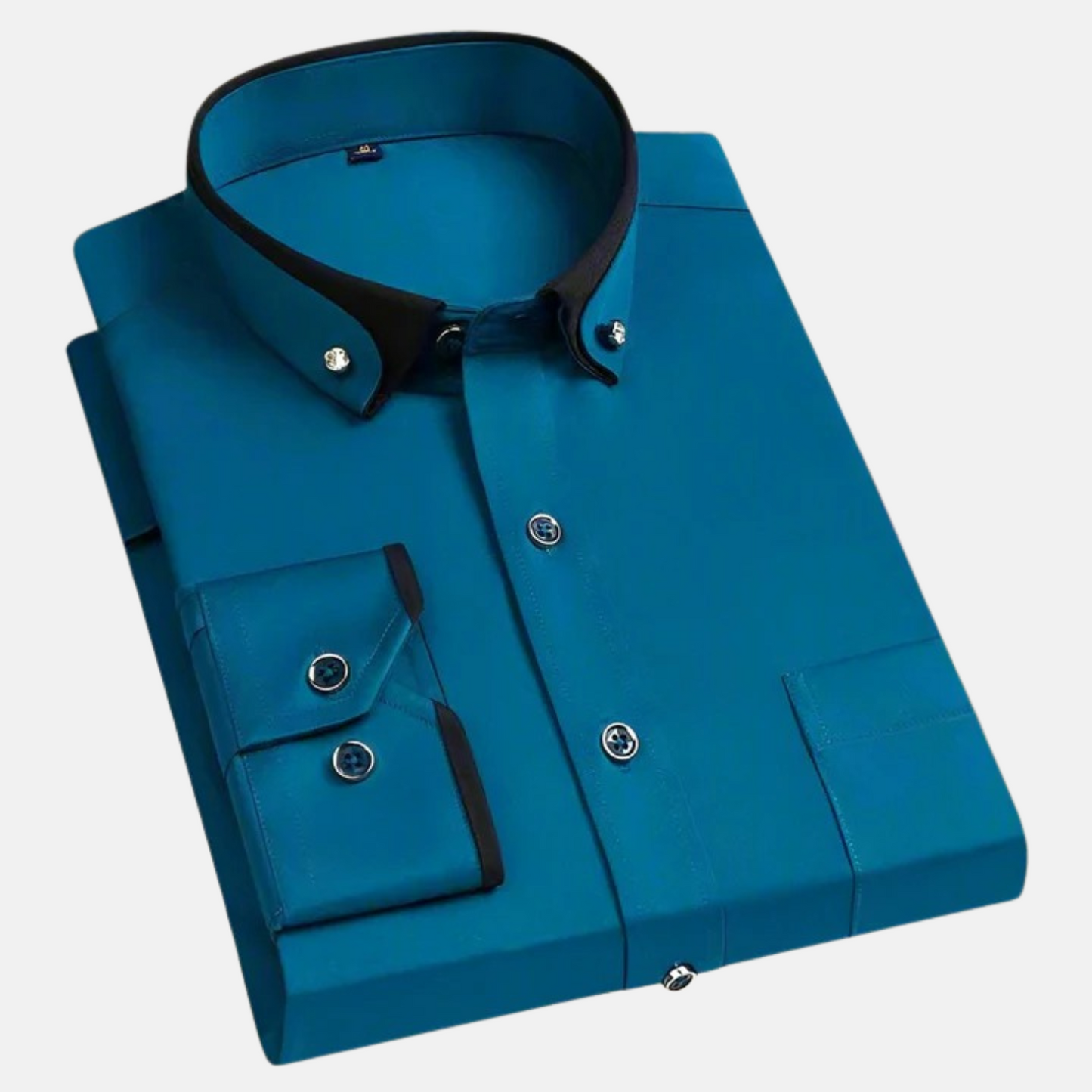 Mistrève | Chemise Classique Homme à Manches Longues – Élégance Intemporelle & Confort Polyvalent
