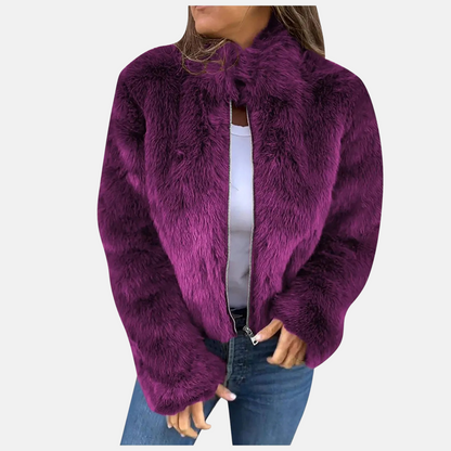 Mistrève | Veste Zippée Femme – Douceur Épais & Look Décontracté