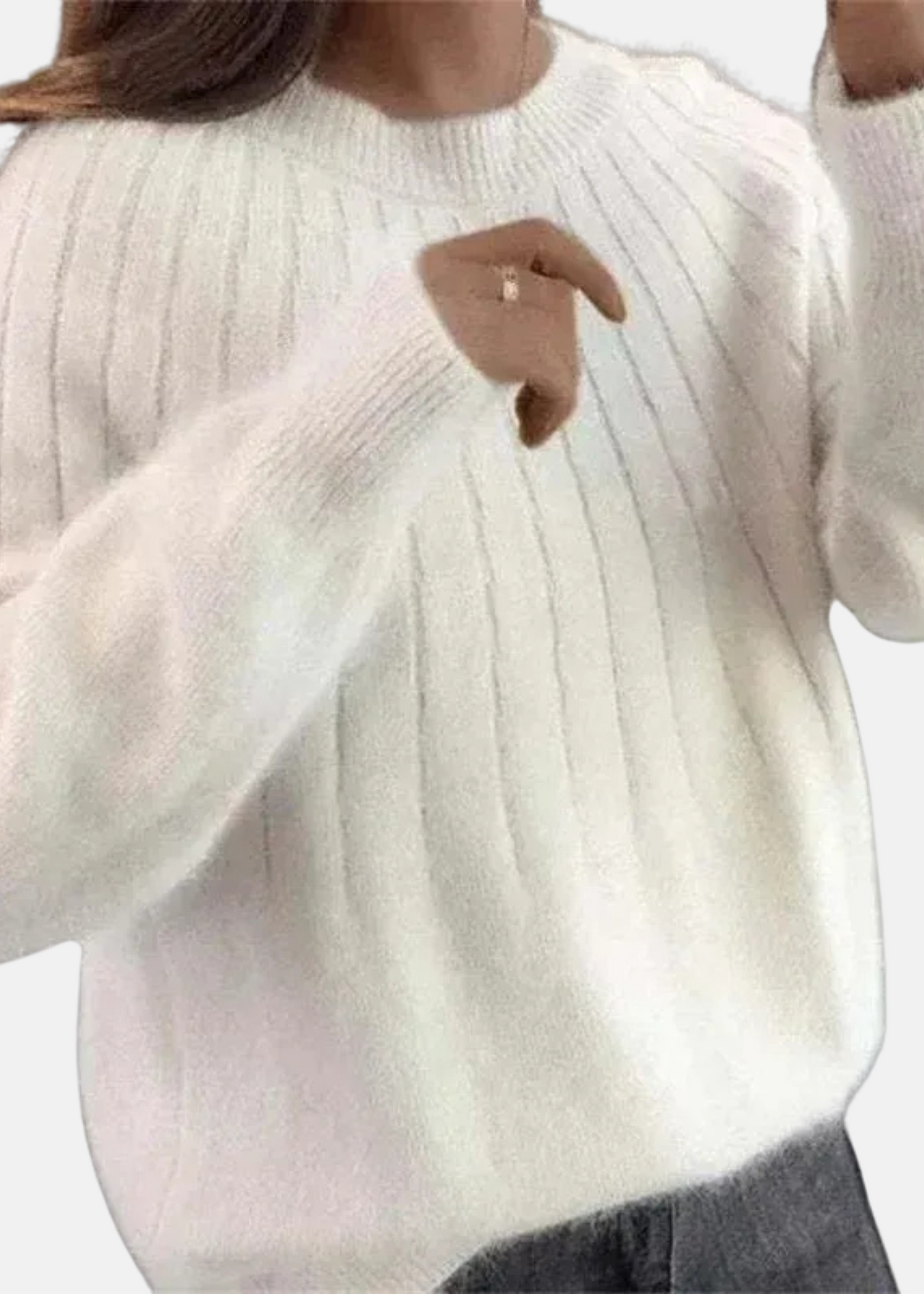 Mistrève | Pull Femme en Cachemire Doux et Fluffy – Chaleur Élégante et Confort Moderne