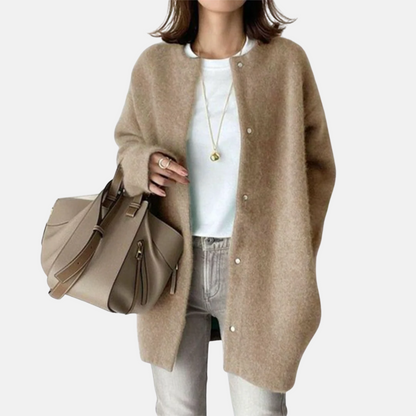 Mistrève | Cardigan  Femme – Élégance Intemporelle en Cachemire Doux