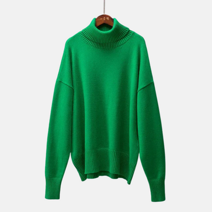 Mistrève | Pull Oversize Col Roulé  – Confort & Élégance Intemporelle