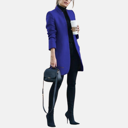 Mistrève | Manteau long pour femme – Élégance intemporelle et féminité raffinée