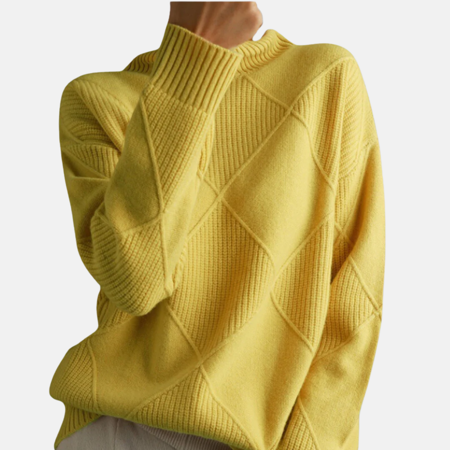 Mistrève | Pull Col Roulé Femme en Cachemire – Chaleur Douce et Élégance Moderne