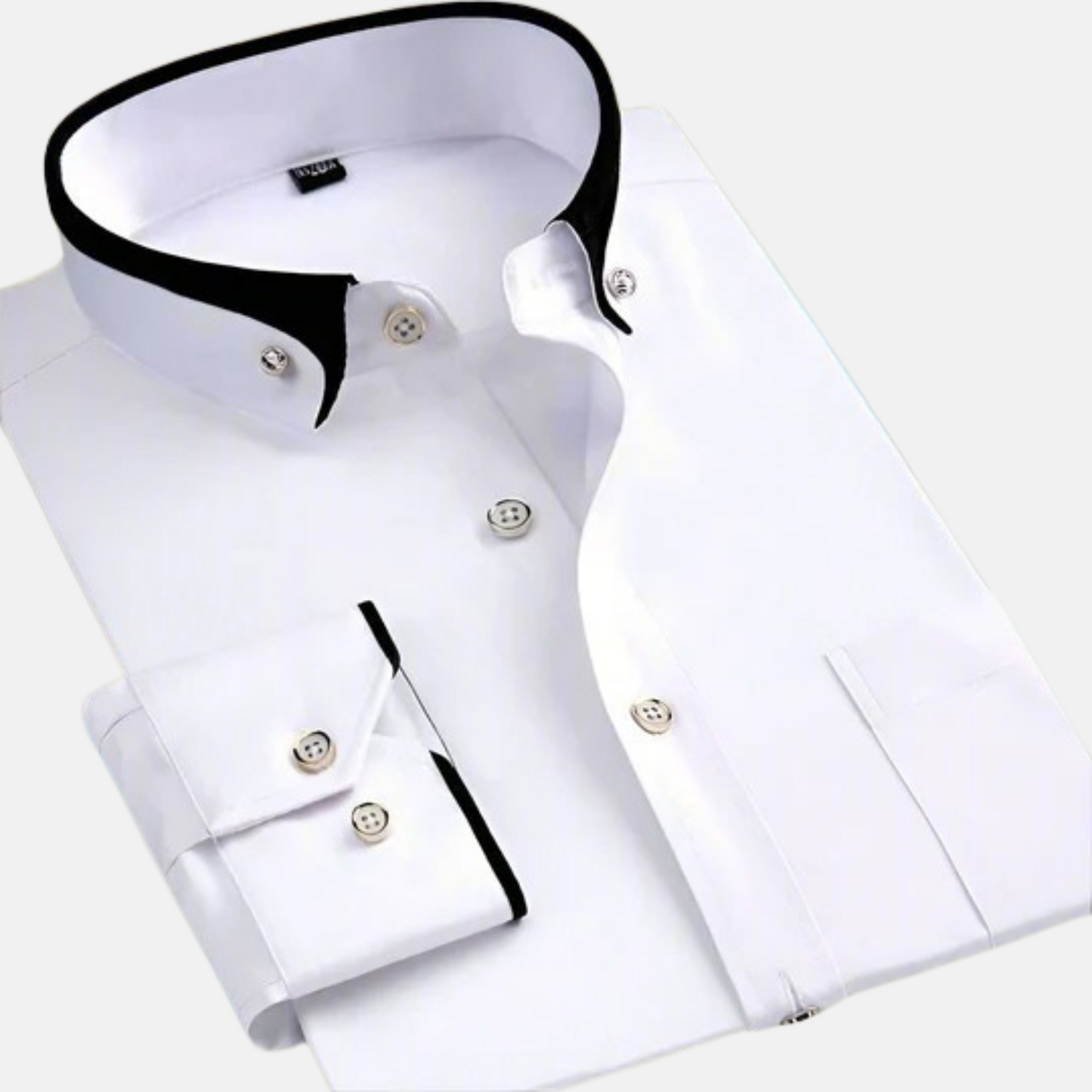 Mistrève | Chemise Classique Homme à Manches Longues – Élégance Intemporelle & Confort Polyvalent