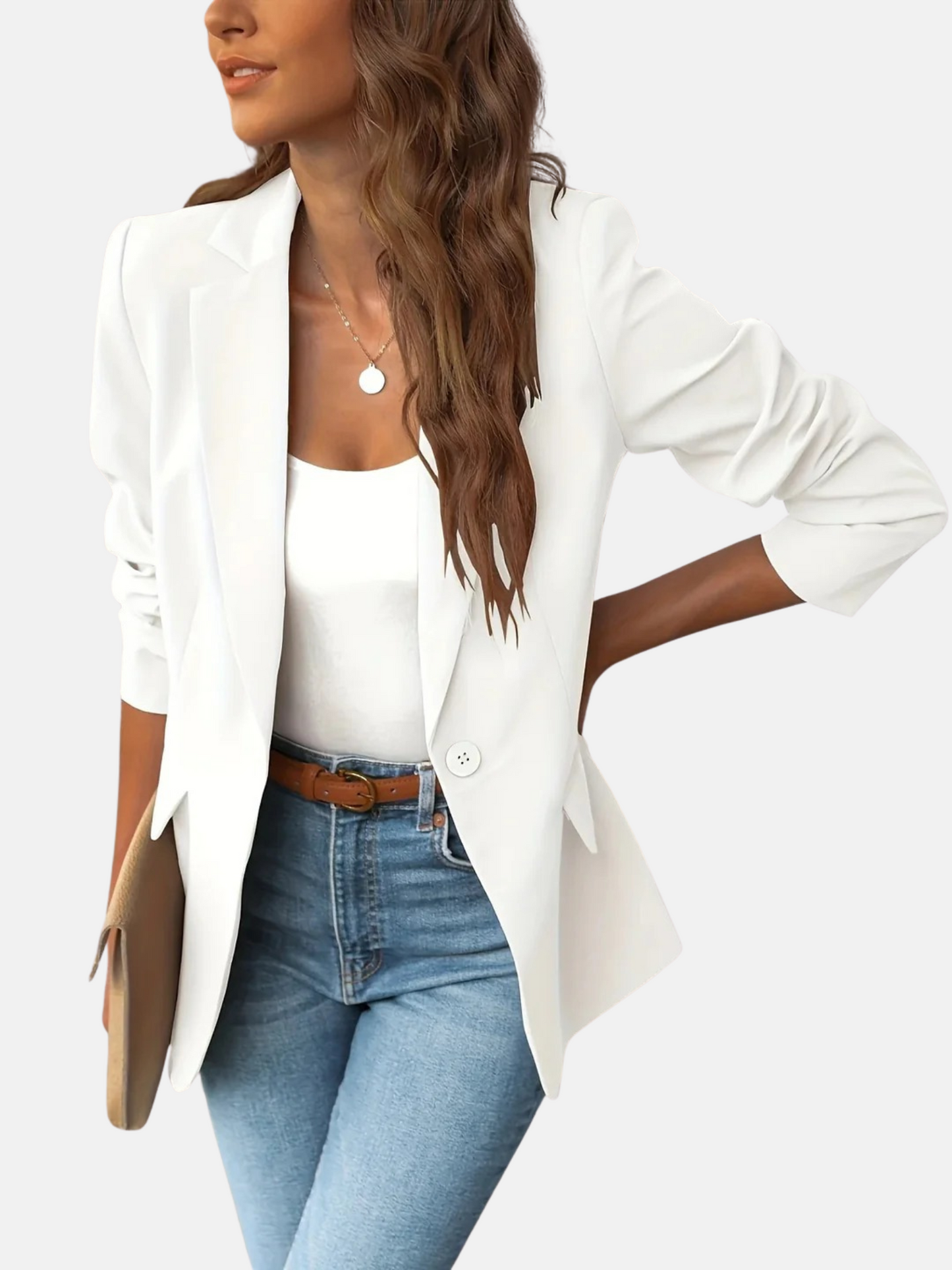 Mistrève | Blazer Femme – Coupe Structurée & Élégance Intemporelle