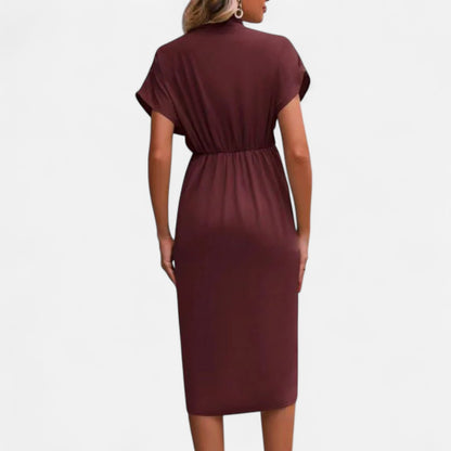 Mistrève | Robes Midi de Luxe pour Femme – Élégance Structurée, Charme Intemporel