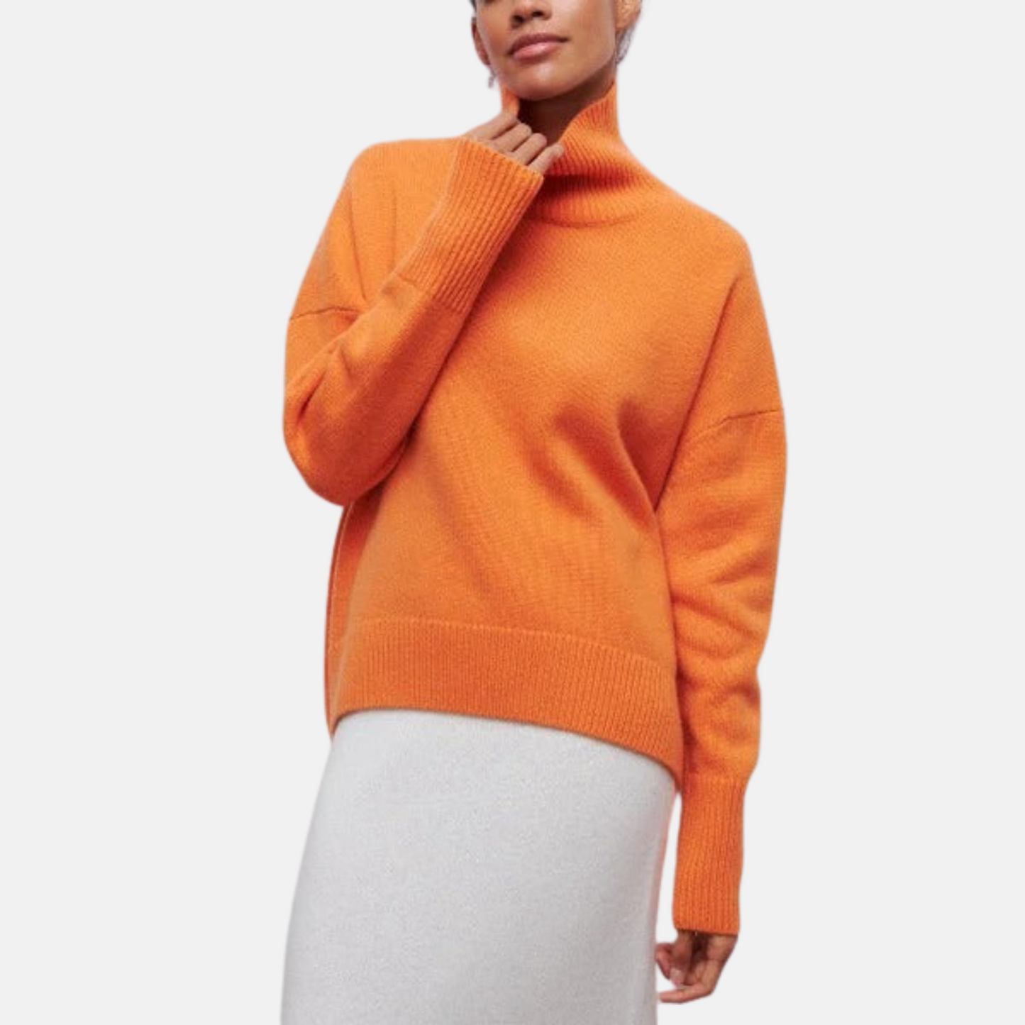 Mistrève | Pull Oversize Col Roulé  – Confort & Élégance Intemporelle