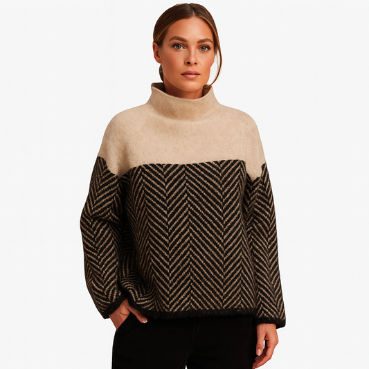 Mistrève | Pull Col Roulé Cachemire – Douceur Luxueuse & Élégance Intemporelle