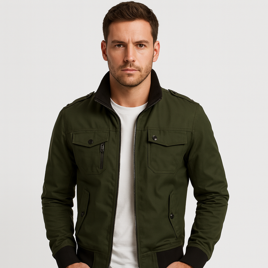 Mistrève | Veste en Jean Homme  – Style Décontracté & Durable pour l’Automne