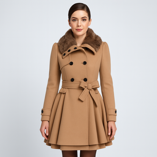 Mistrève | Manteau Long Femme Hiver – Chaleur & Élégance Intemporelle