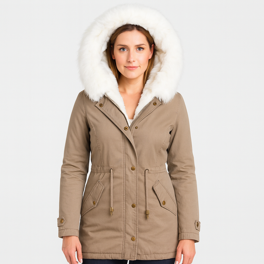 Mistrève | Manteau Long Femme Hiver   – Chaleur & Élégance Imperméable