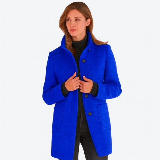 Mistrève | Manteau Femme Coupe-Vent à Col Montant