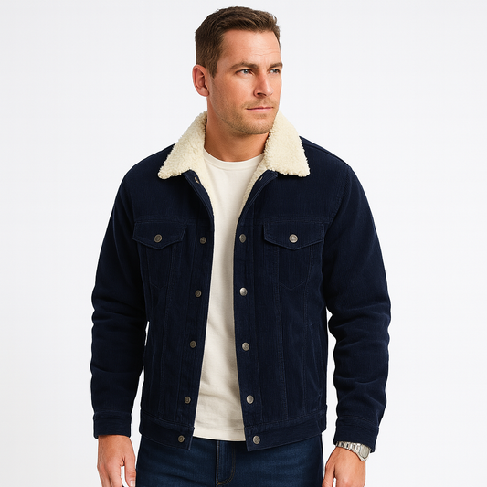 Mistrève | Veste Homme en Velours Côtelé – Style Moderne et Confort Durable