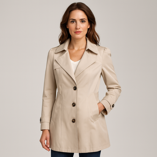 Mistrève | Manteau Trench  – Chaleur Légère & Élégance Intemporelle