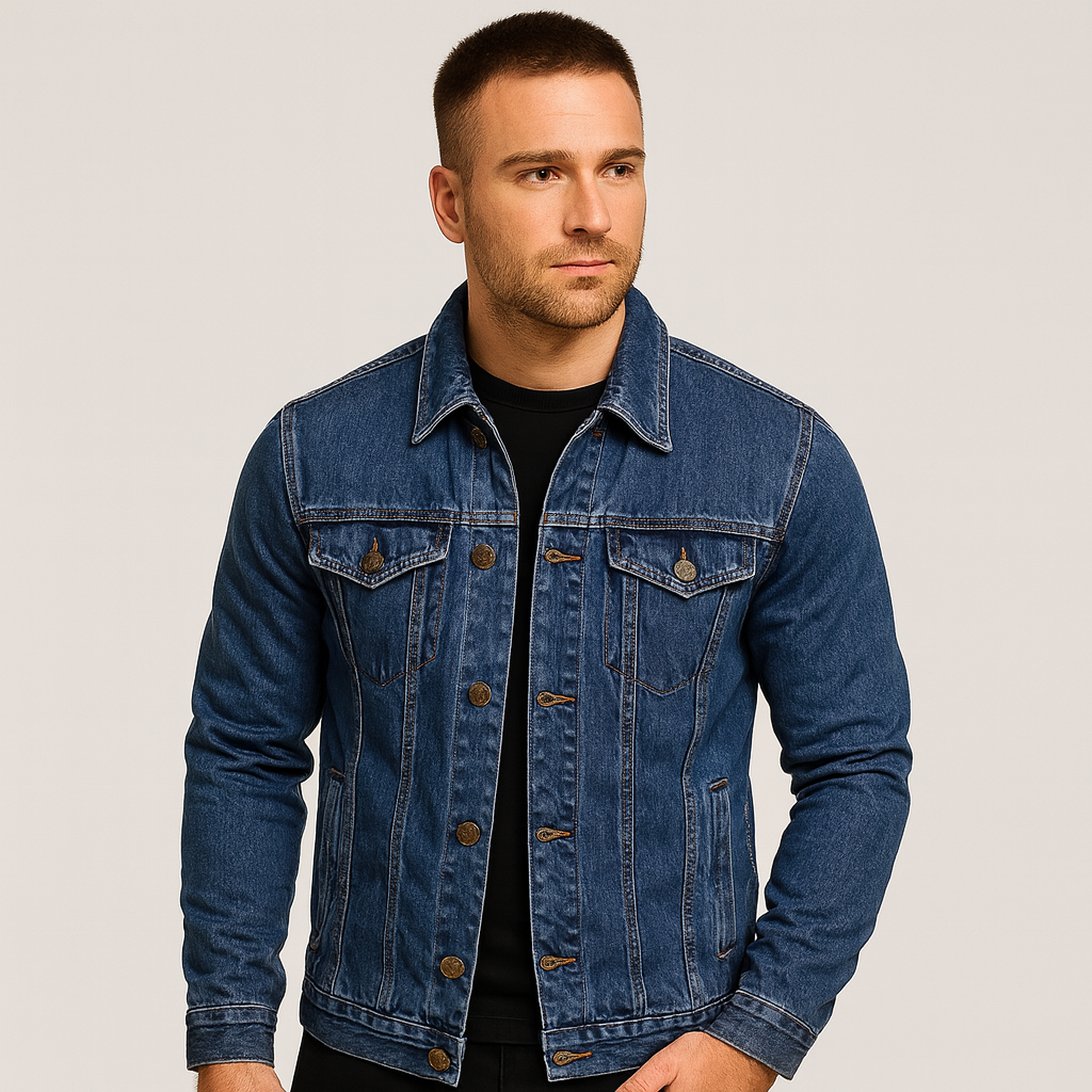 Mistrève | Veste en Jean Homme – L’Indispensable Intemporel