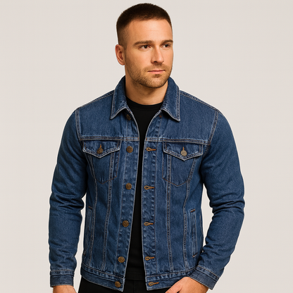 Mistrève | Veste en Jean Homme – L’Indispensable Intemporel