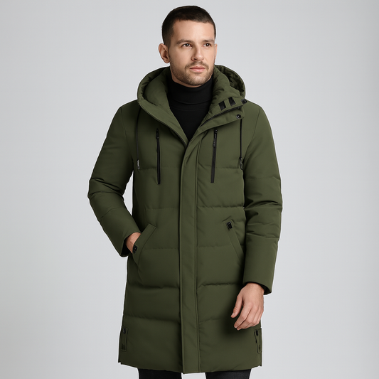 Mistrève | Parka Longue Homme – Chaleur Optimale & Élégance Hivernale