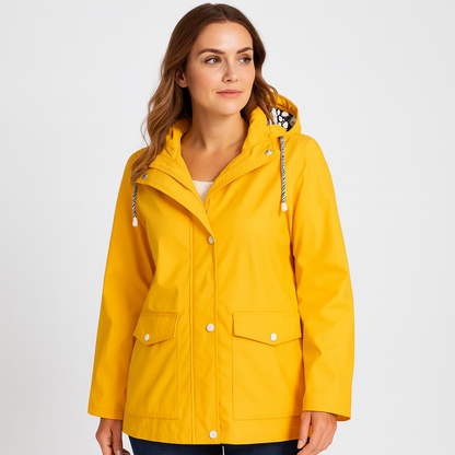 Mistrève | Imperméable Femme à Capuche – Légèreté, Respirabilité & Élégance Tous-Temps