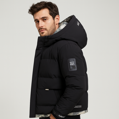 Mistrève | Parka Hivernale à Capuche pour Homme – Chaleur Épaisse et Style Urbain
