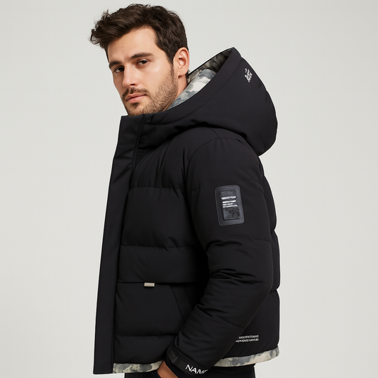 Mistrève | Parka Hivernale à Capuche pour Homme – Chaleur Épaisse et Style Urbain