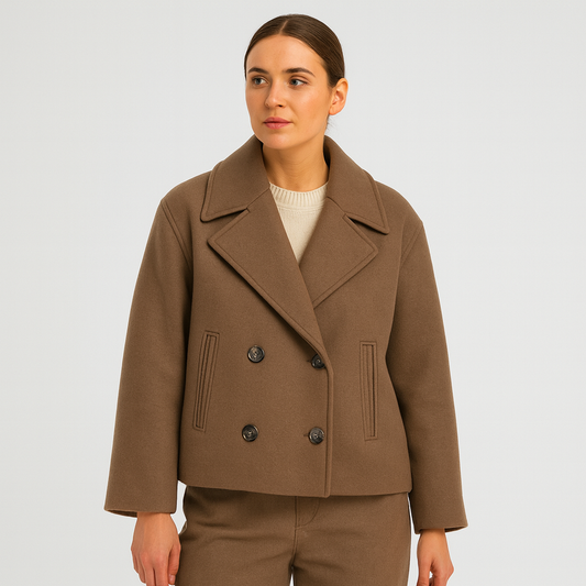 Mistrève | Veste Laine – Double-Boutonnage Élégant & Silhouette Moderne
