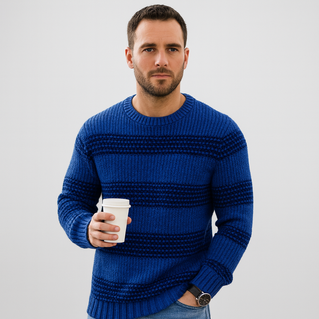 Mistrève | Pull Homme –  Confort Tricoté Doux