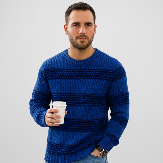 Mistrève | Pull Homme –  Confort Tricoté Doux