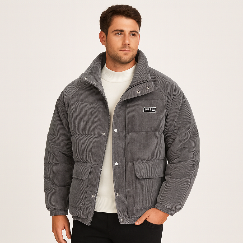 Mistrève |  Veste Homme en Velours Côtelé – Chaleur, Élégance & Confort Durable
