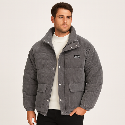 Mistrève |  Veste Homme en Velours Côtelé – Chaleur, Élégance & Confort Durable