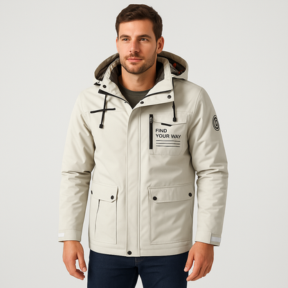Mistrève | Manteau d'hiver pour homme  – Imperméable et élégance fonctionnelle