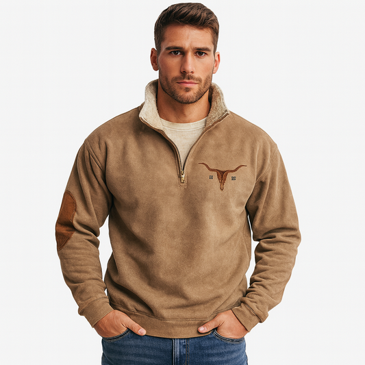 Mistrève | Pull Zippé Homme – Confort Moderne & Style Polyvalent