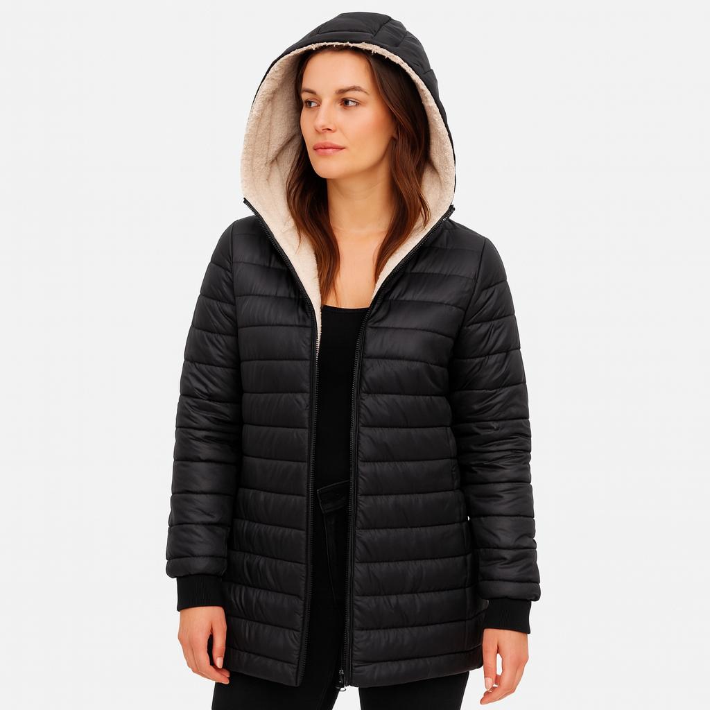 Mistrève | Veste Imperméable Femme Doublée Polaire – Chaleur & Protection Élégante