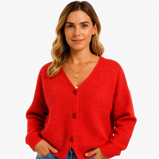 Mistrève | Gilet Femme  – Chaleur Patchwork & Élégance Décontractée