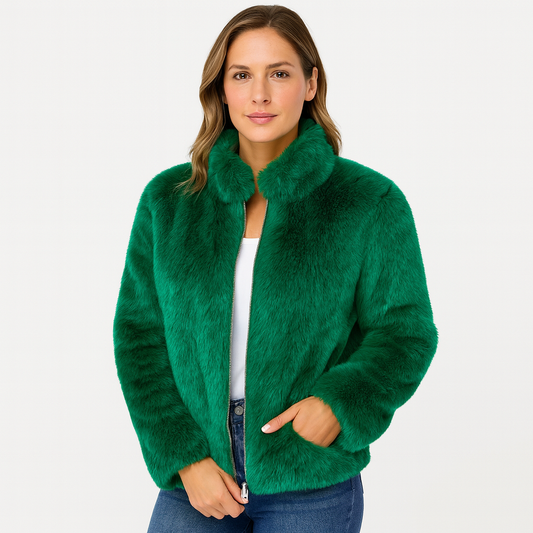 Mistrève | Veste Zippée Femme – Douceur Épais & Look Décontracté