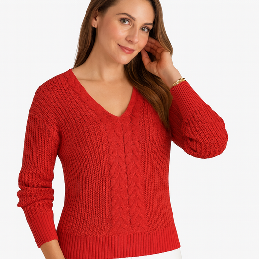 Mistrève | Pull Tricoté  Femme – Chaleur Douce & Élégance Durable