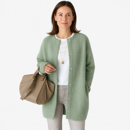 Mistrève | Cardigan  Femme – Élégance Intemporelle en Cachemire Doux