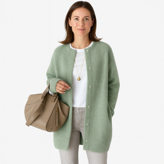 Mistrève | Cardigan  Femme – Élégance Intemporelle en Cachemire Doux