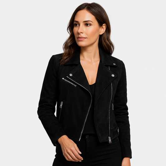 Mistrève | Veste en cuir Femme – Coupe Cintrée