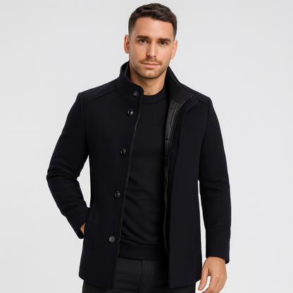 Mistrève | Manteau d’hiver homme à manches longues – Chaleur intemporelle et style raffiné