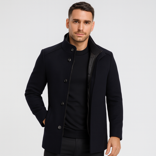 Mistrève | Manteau d’hiver homme à manches longues – Chaleur intemporelle et style raffiné