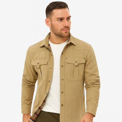 Mistrève | Veste Homme Flanelle  – Chaleur Décontractée