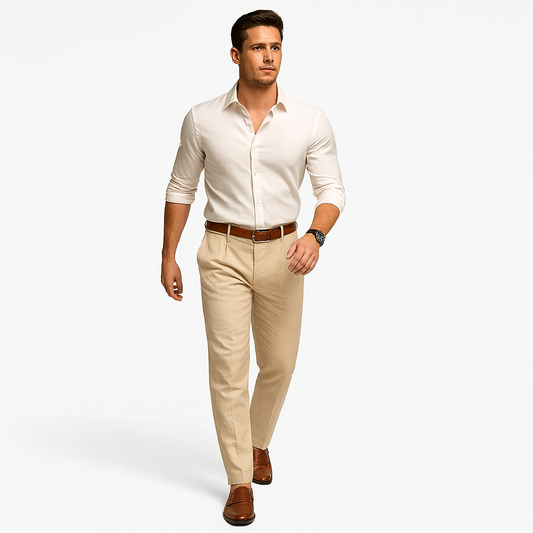 Mistrève | Pantalon de plage en lin pour homme