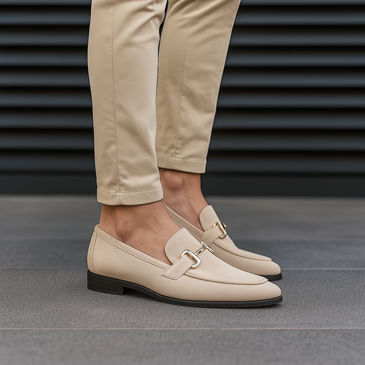 Mistrève | Mocassins en Daim pour Homme avec Détail Mors