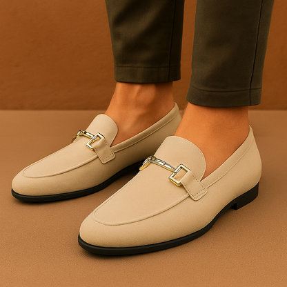 Mistrève | Mocassins Luxe en Daim pour Homme