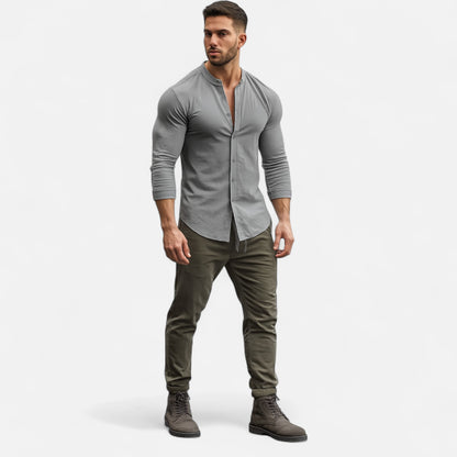 Mistrève | Chemise Homme en Lin et Coton Léger – Fraîcheur Naturelle et Élégance Estivale